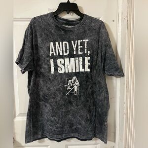 Walking dead Gray Graphic T-Shirt Xl